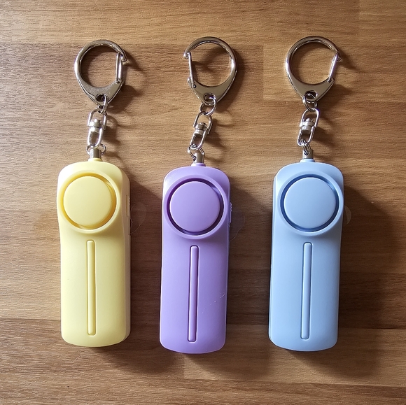 Accessories - 3 personal alarm keychains